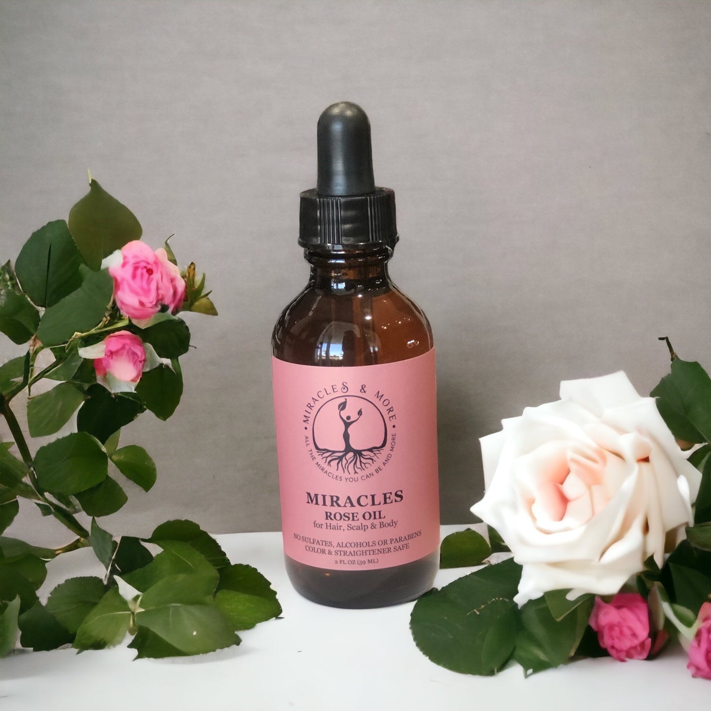 Miracles Rose Oil for hair, scalp and bodyMiracles & MoreMiracles & More